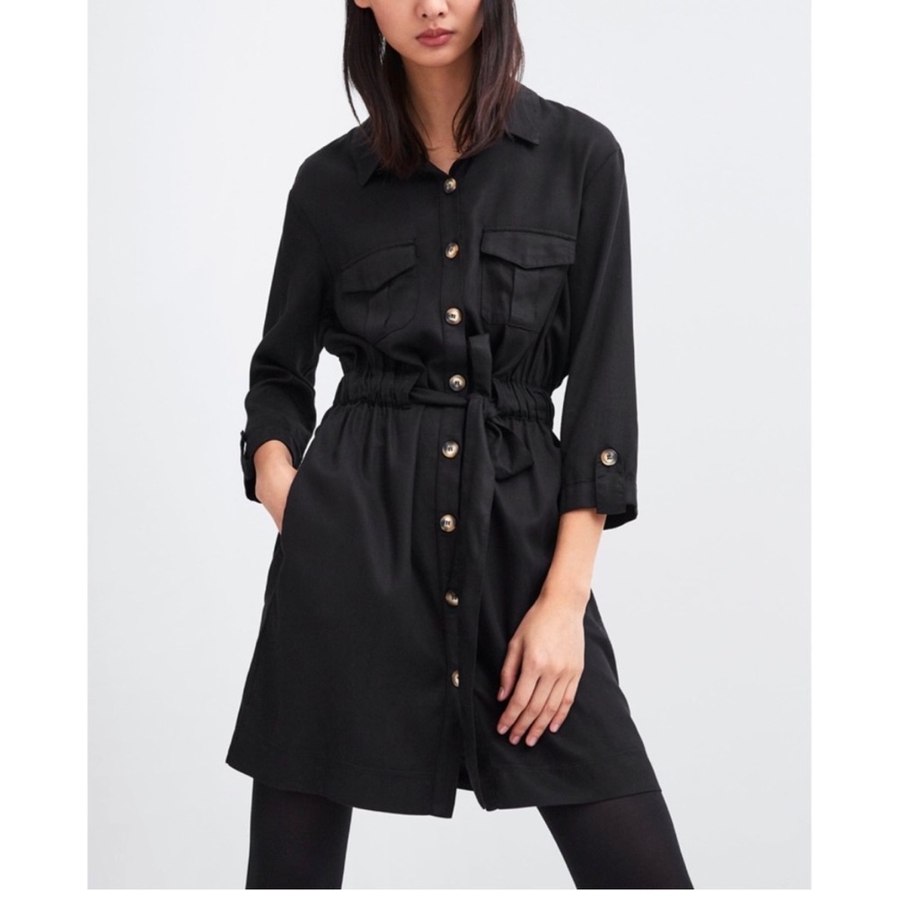 Zara Button Up Dress